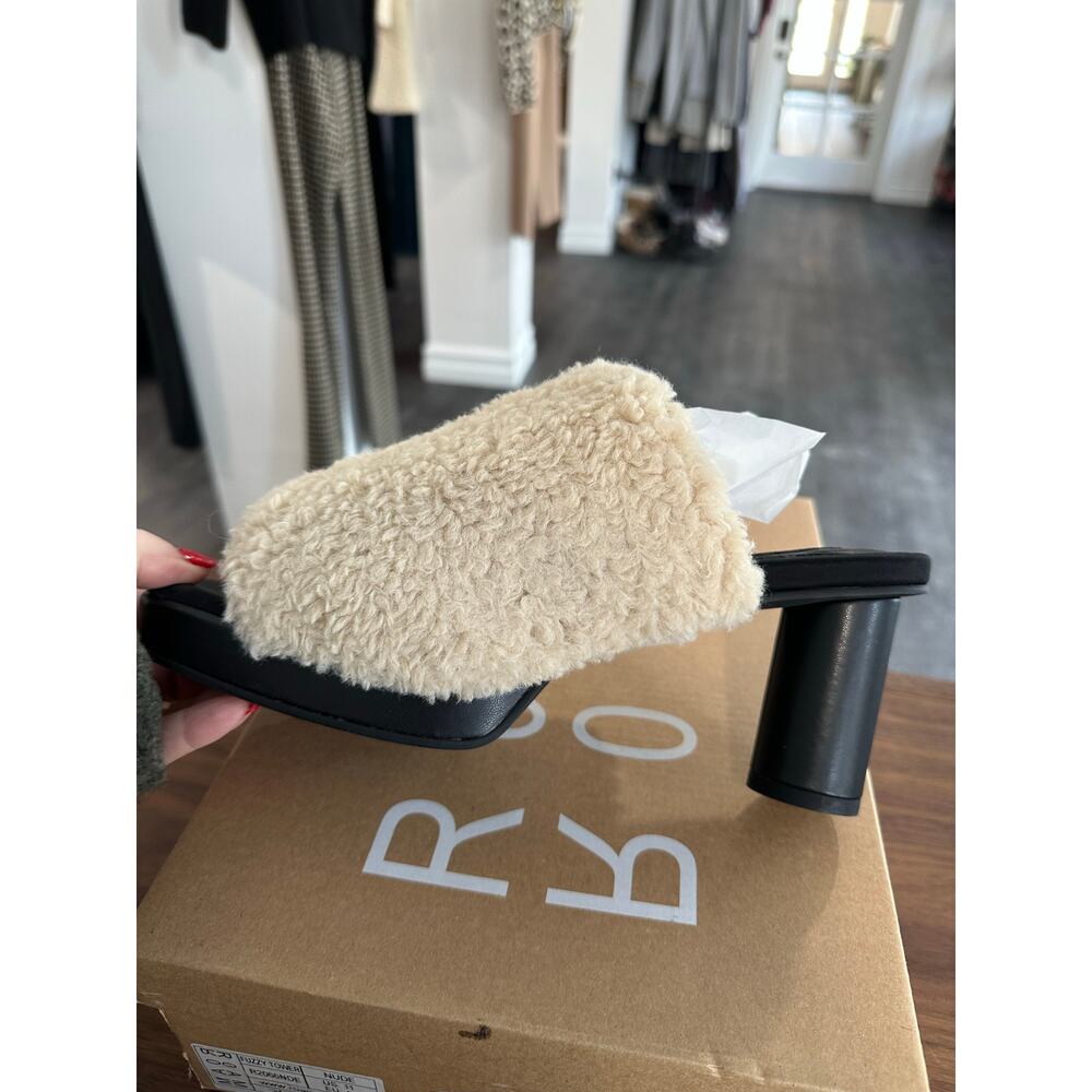 NIB Roam Fuzzy Tower Heels Size 41(11) NWT - image 6